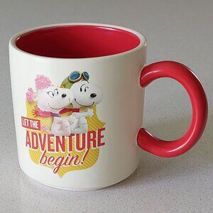 Hallmark Collectible 2015 Peanuts Movie "Let The Adventure Begin" Coffee Mug